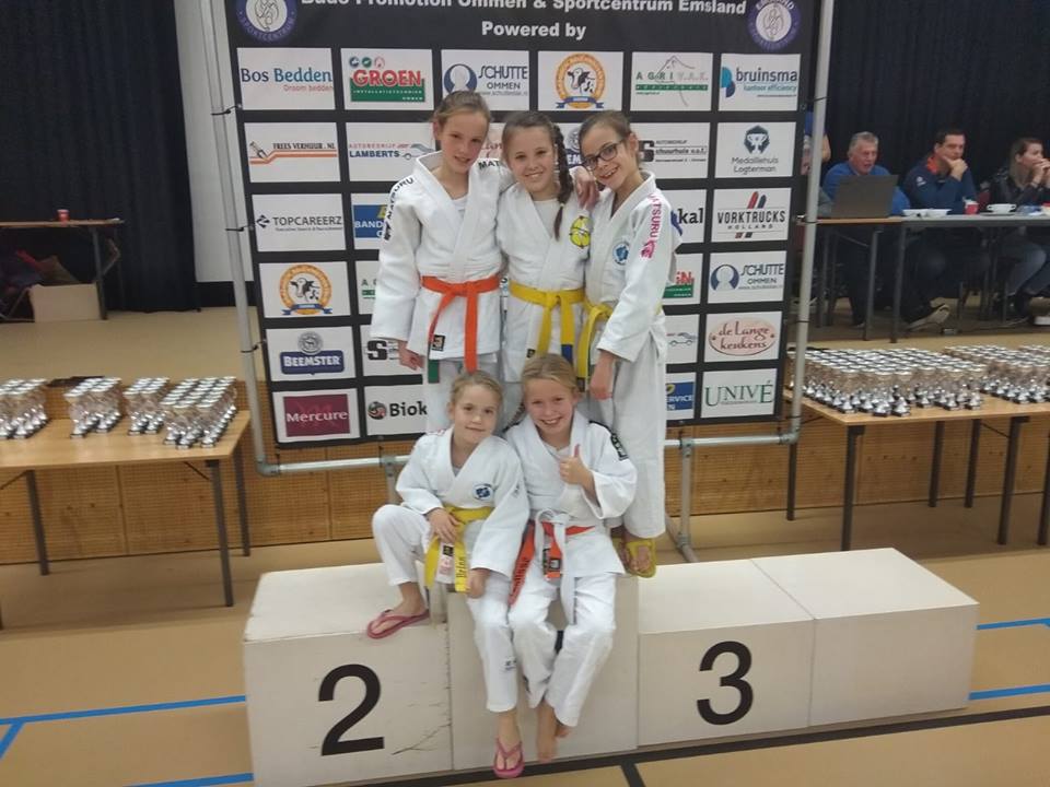 Judoka’s scoren in Dalfsen
