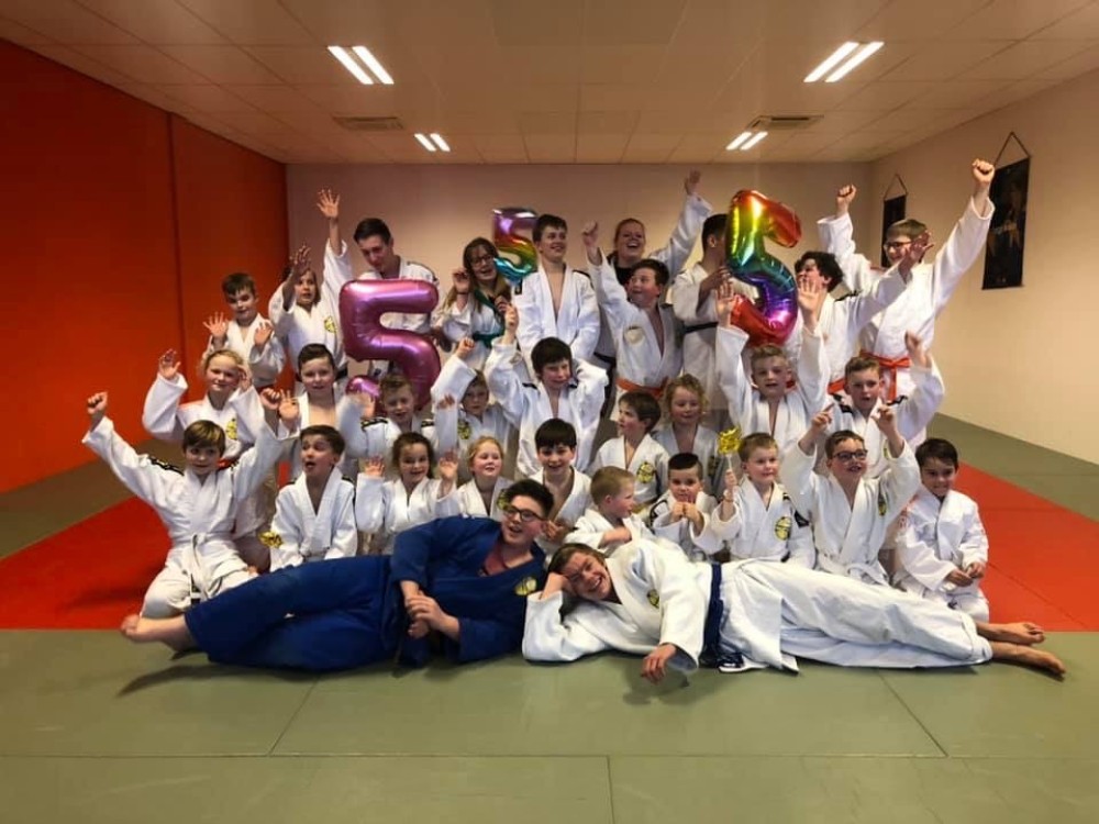 Judo Wijhe THAG viert 5 jarig bestaan