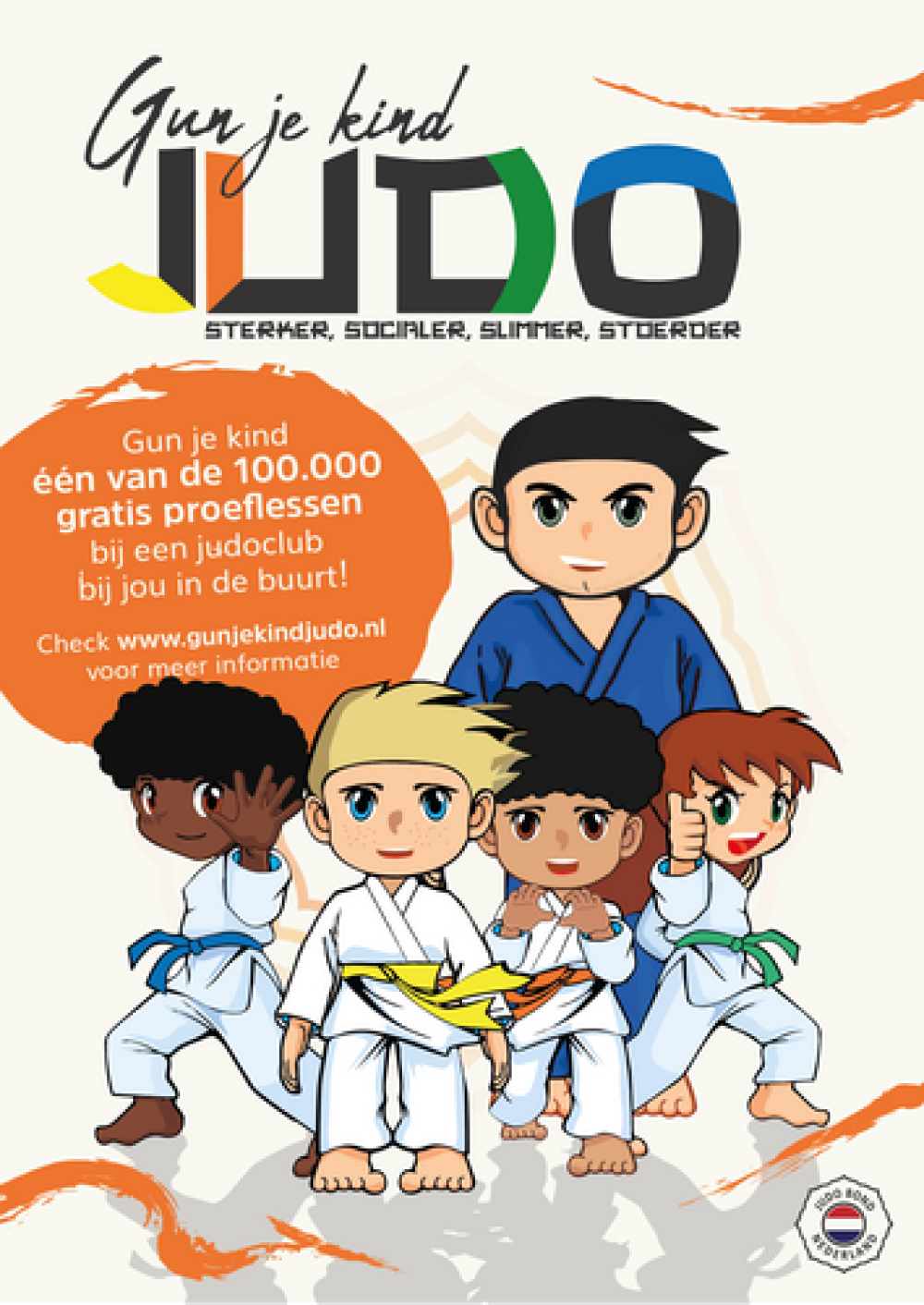 Win één van de 100.000 judolessen