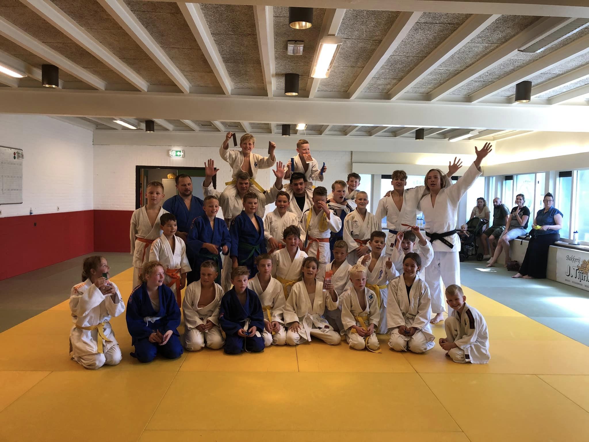 Bandexamens in de dojo