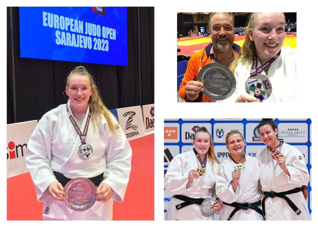 Zilver voor Carmen Dijkstra in Sarajevo