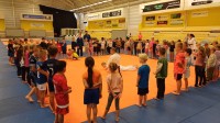 Judoclinics in de IISPA